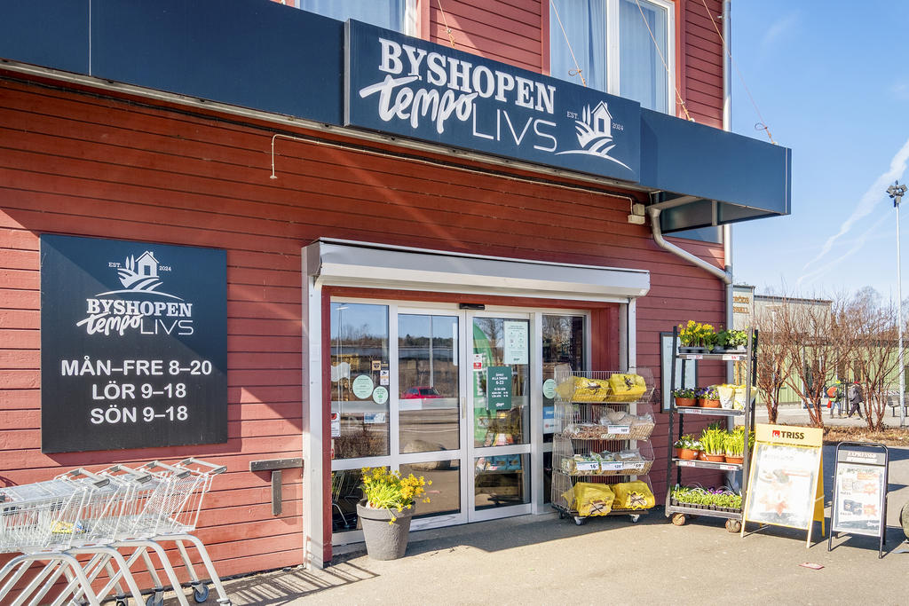 Tempo-butik i Diseröd.