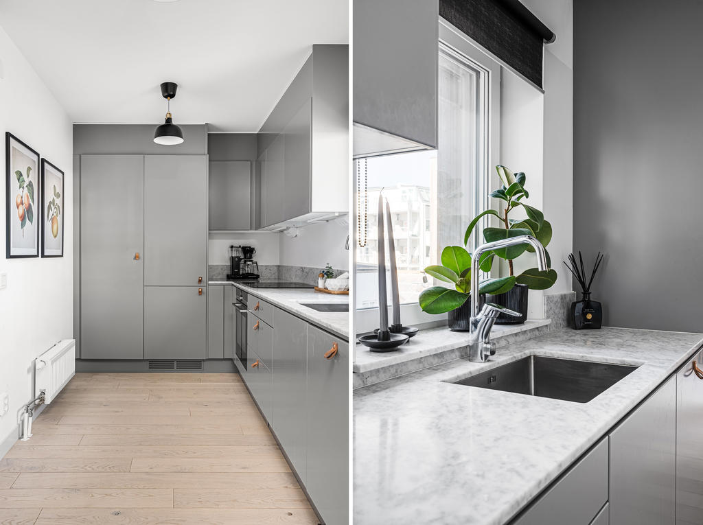 Bänkskiva i carraramarmor 