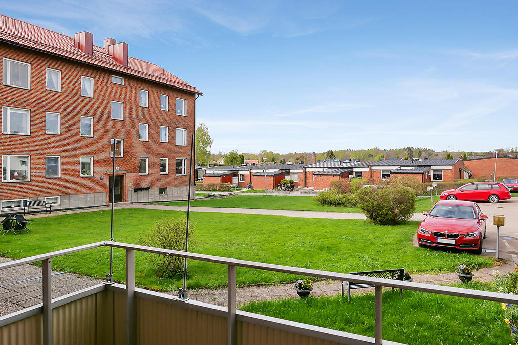 Utsikt ifrån balkongen 