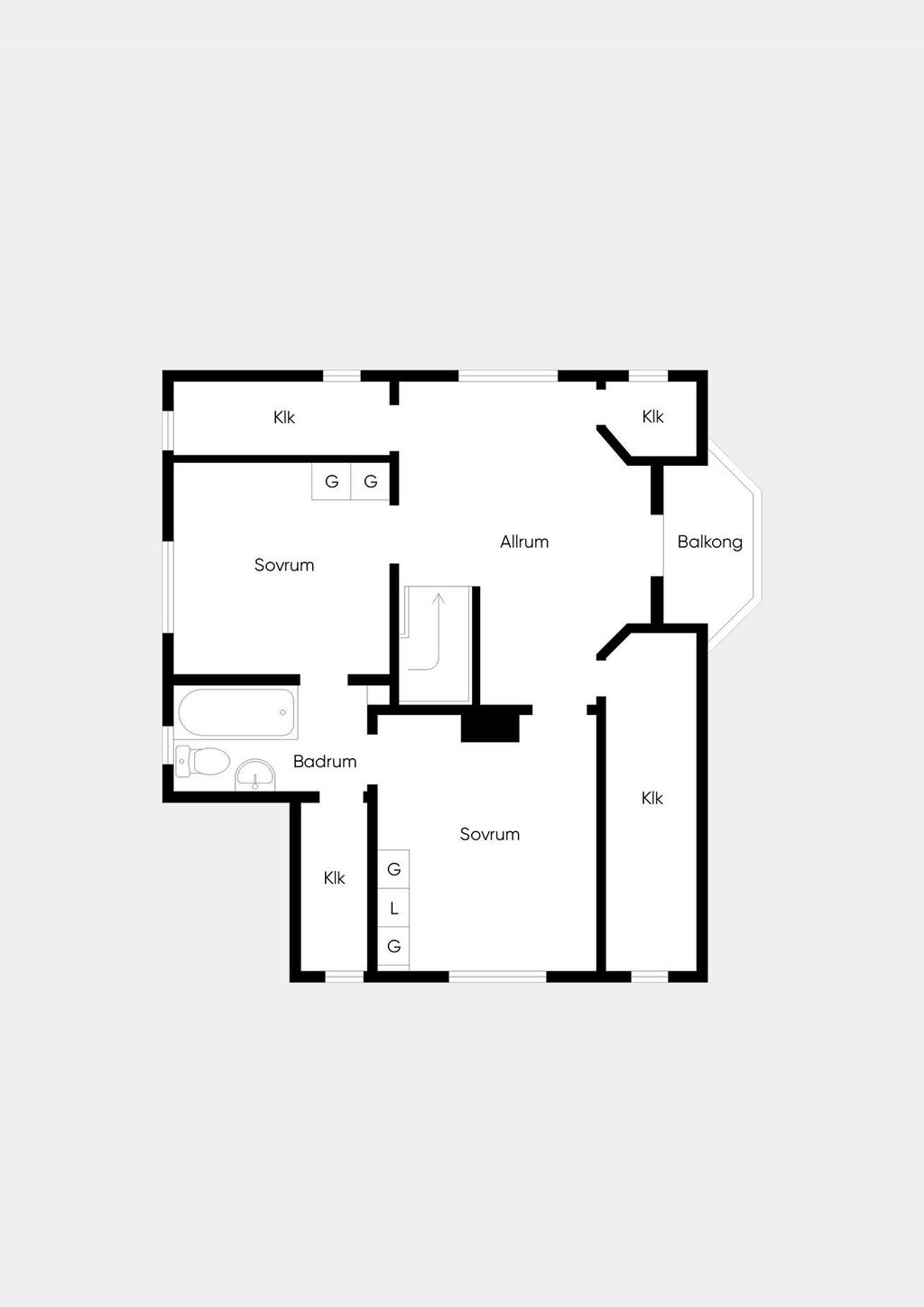 Övre plan.