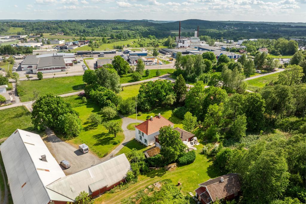 Centralt läge i Skene