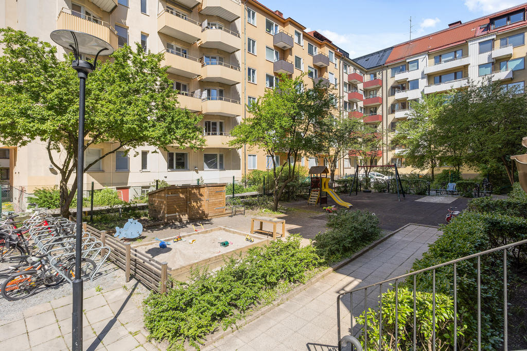 Föreningens gemensamma innergård