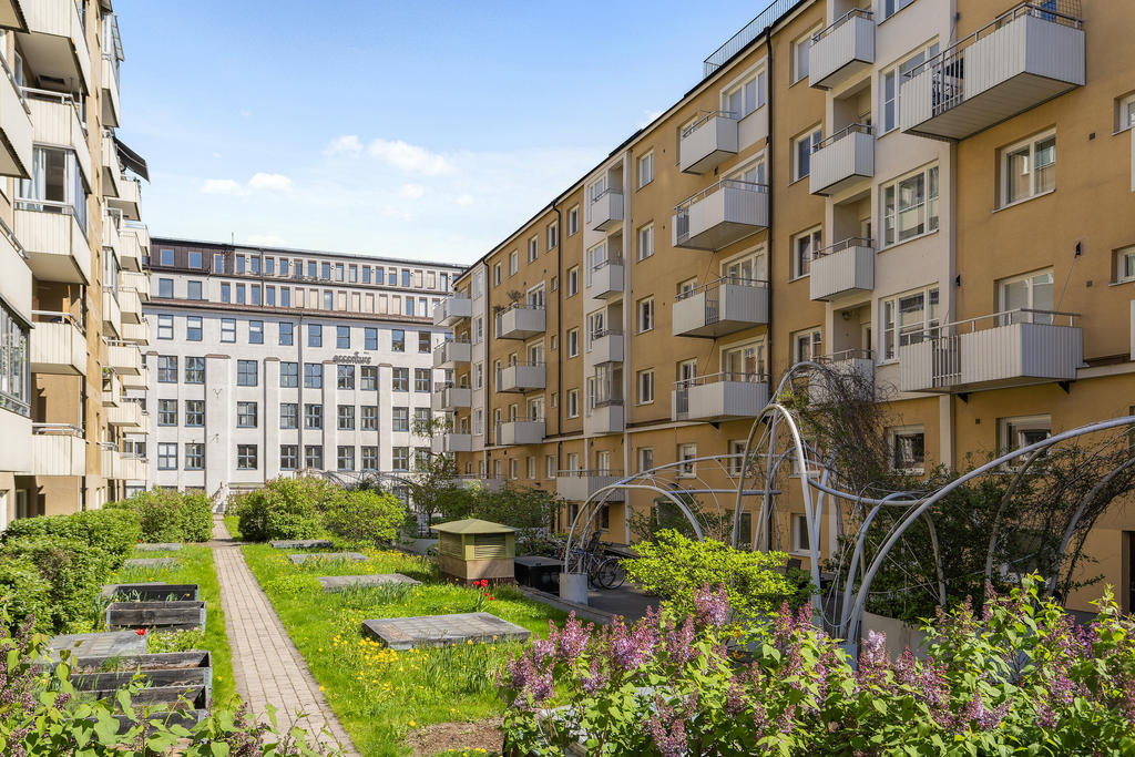 Föreningens gemensamma innergård