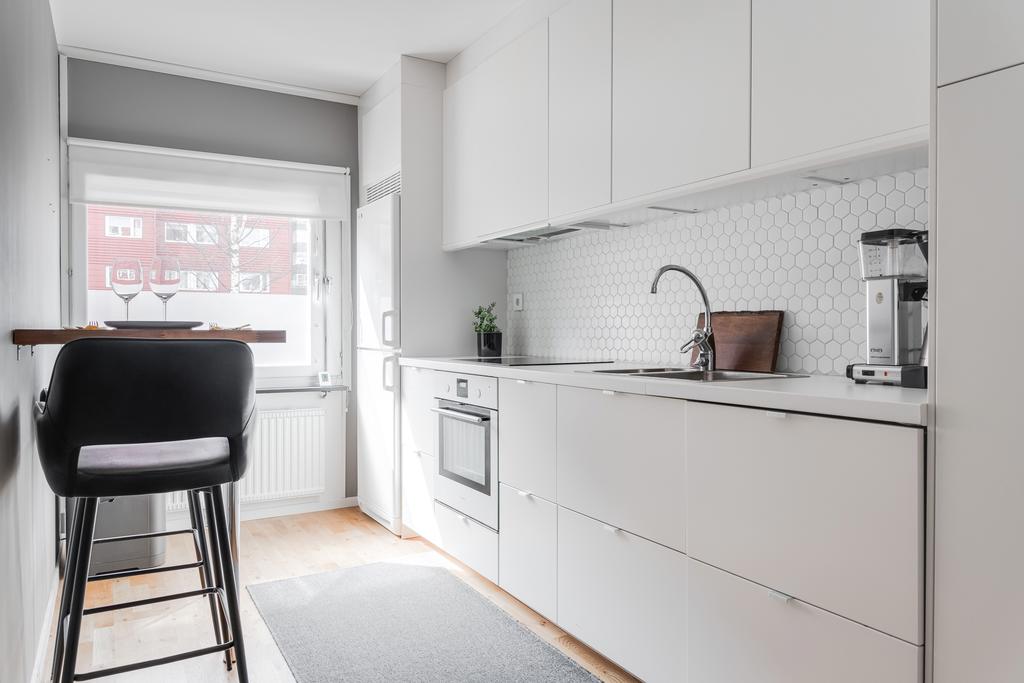 Välplanerat renoverat kök