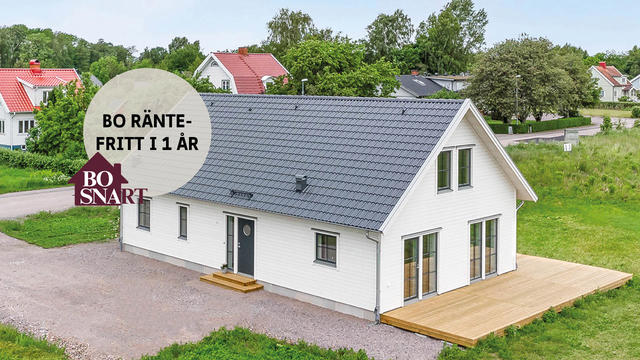 Varmt välkomna till detta nybyggda hus i Långås!