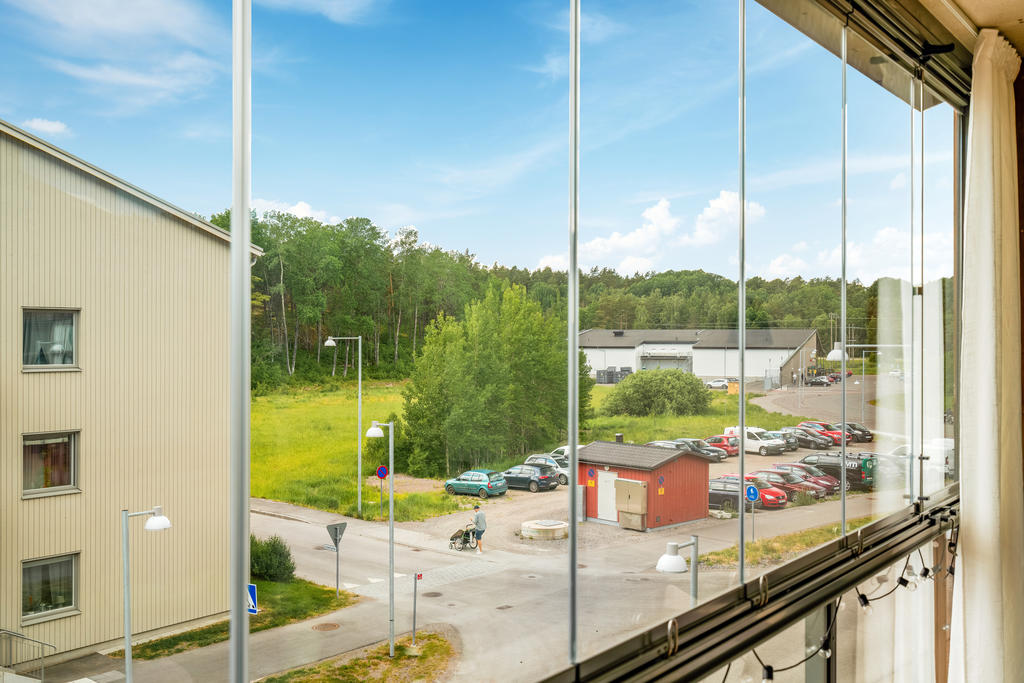 Vy från balkong