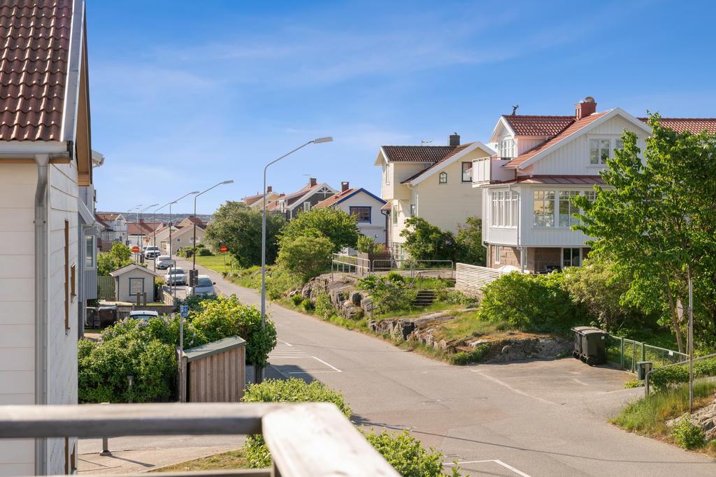 Mysig utsikt från balkongen 