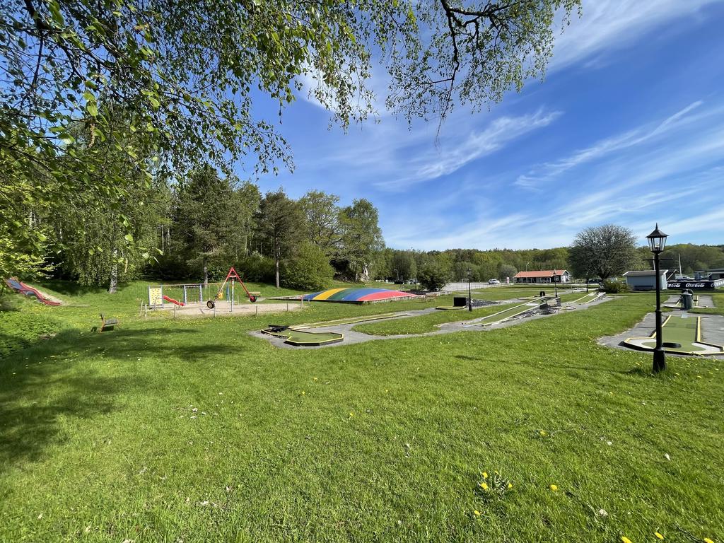 Seläter camping: Minigolf och lekplats