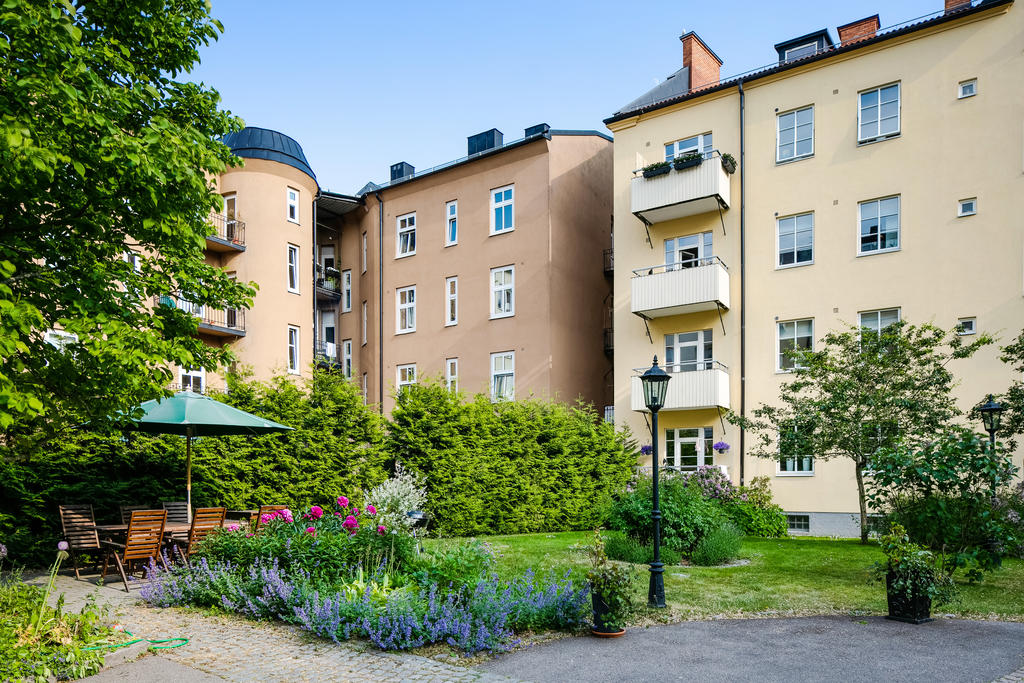 Lummig och fin innergård