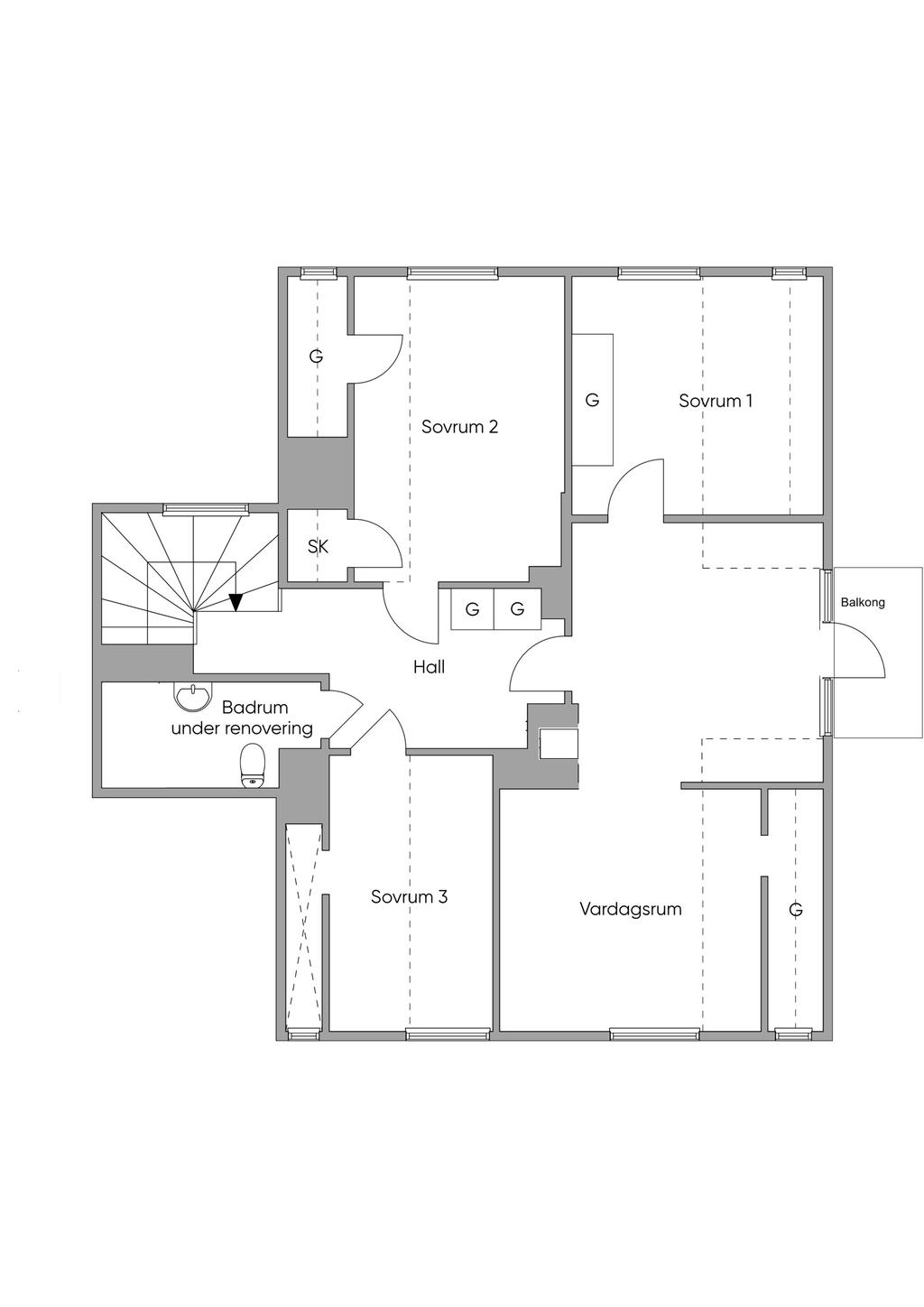 Övre plan