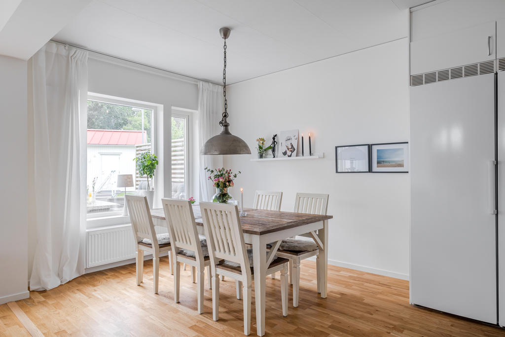 Plats för stort matbord