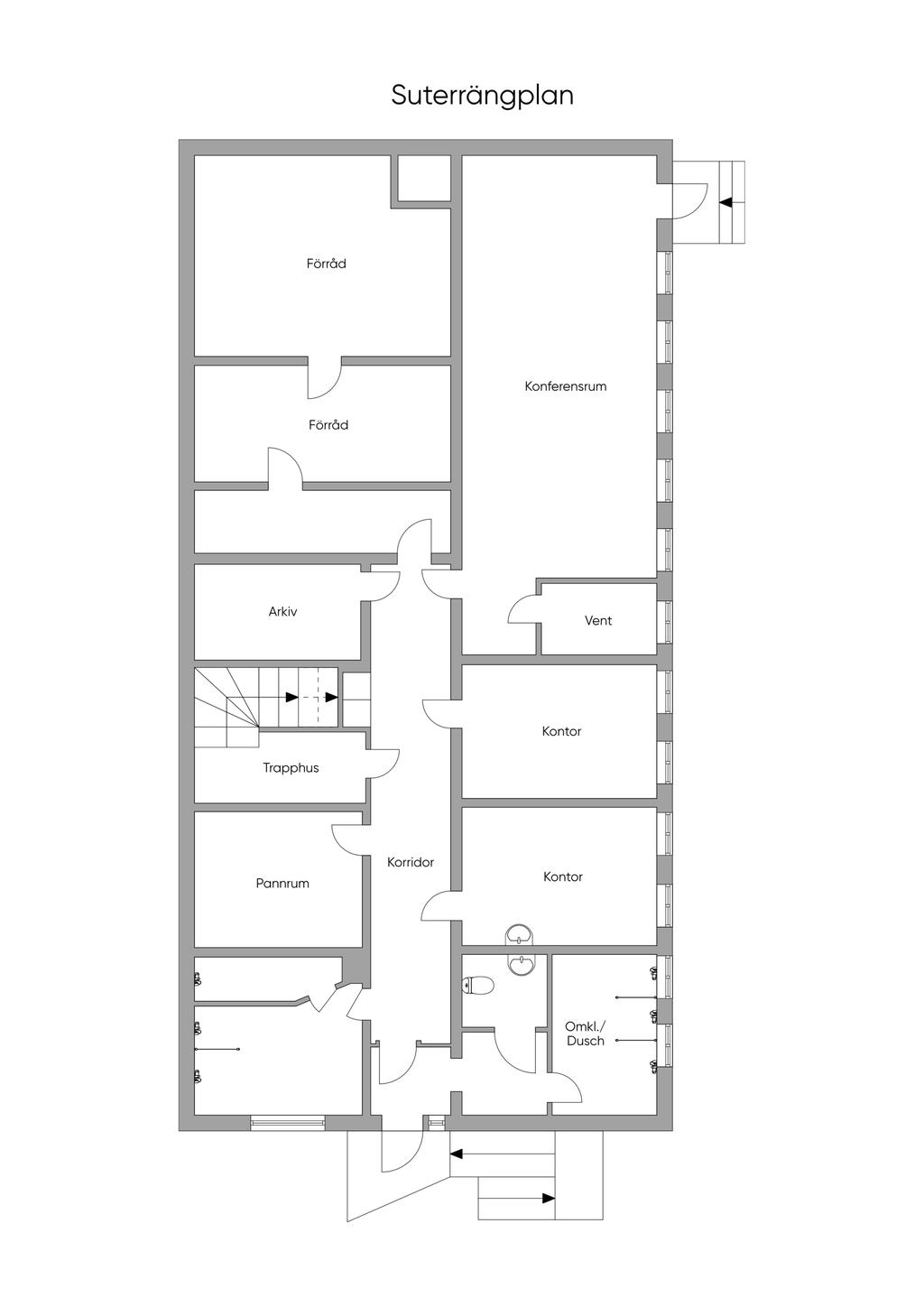 Suterrängplan