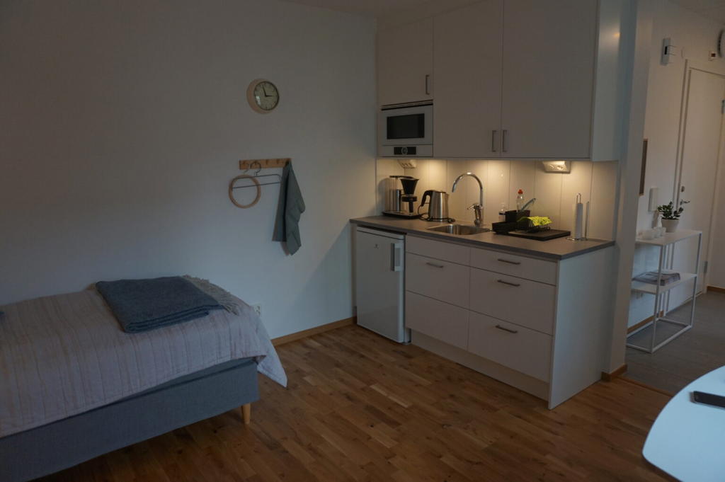 Föreningens gästlägenhet . Se mer information på föreningen hemsida: https://bonumbrfblaregnet.se/