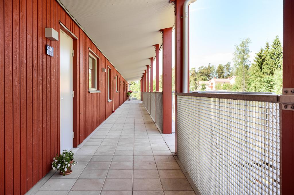 Egen entré, perfekt för morgonkaffet
