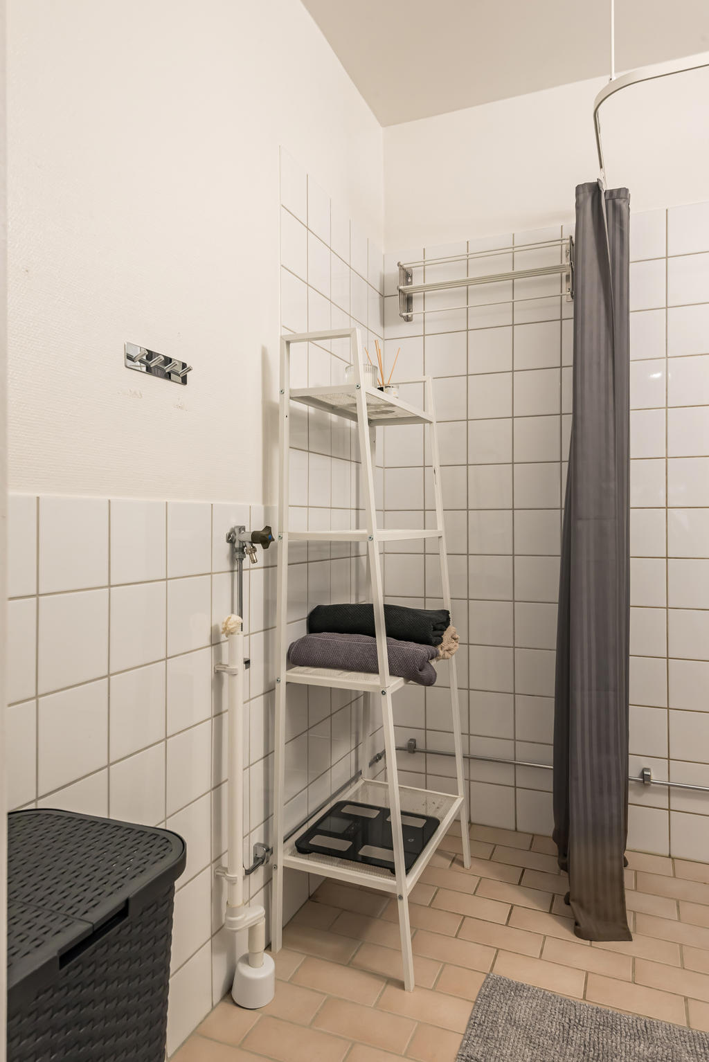 Förvaring i badrummet.