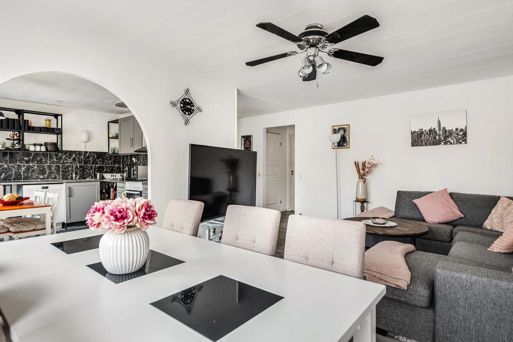 Matgruppen sammanbinder kök och vardagsrum