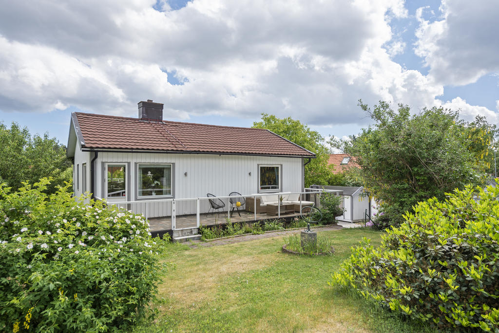 Övre delen av trädgården
