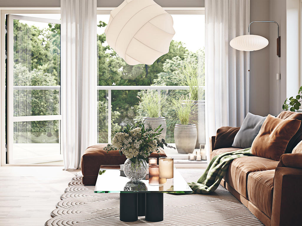 Inspirationsbild från Myresjöhus husmodell Smart 147 Modern