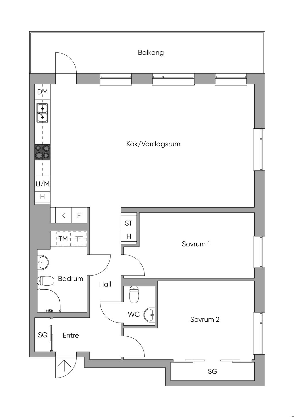 Planlösning