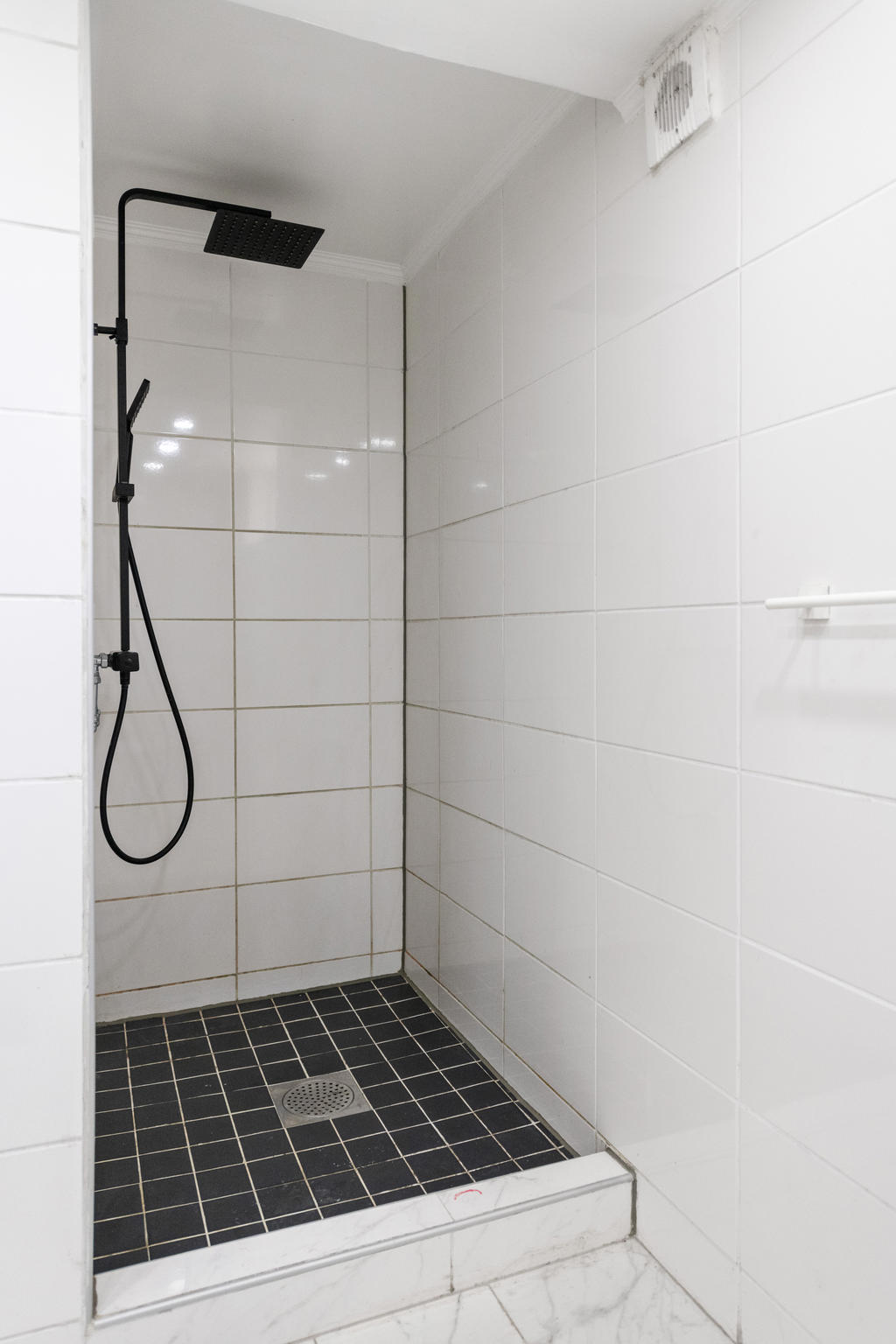 Duschplats på källarplan