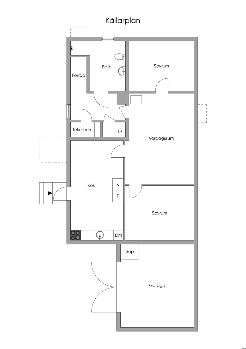Källarplan
