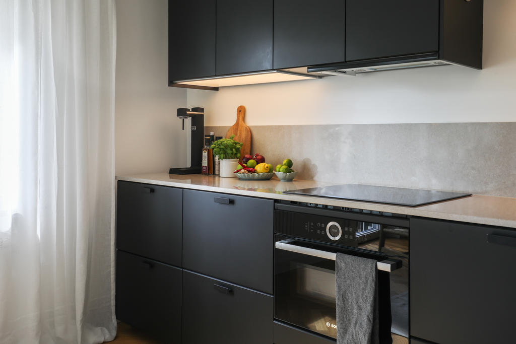 Kök med inbyggd diskmaskin