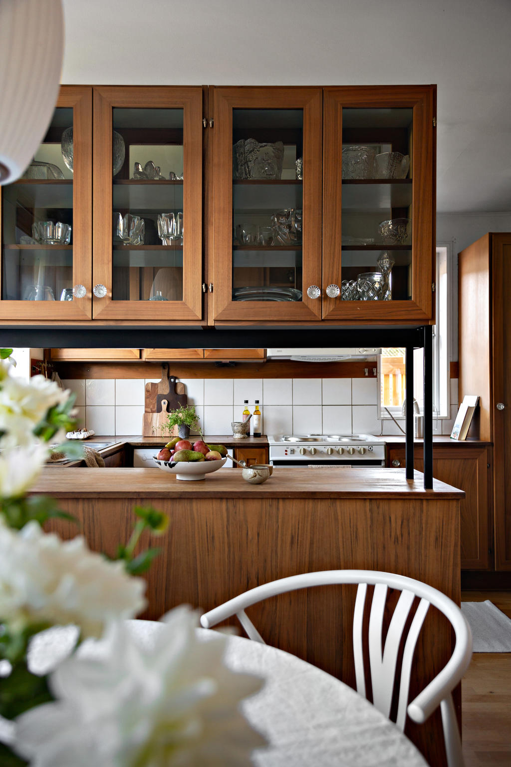 De välbevarade 70-talsköket är en fin detalj