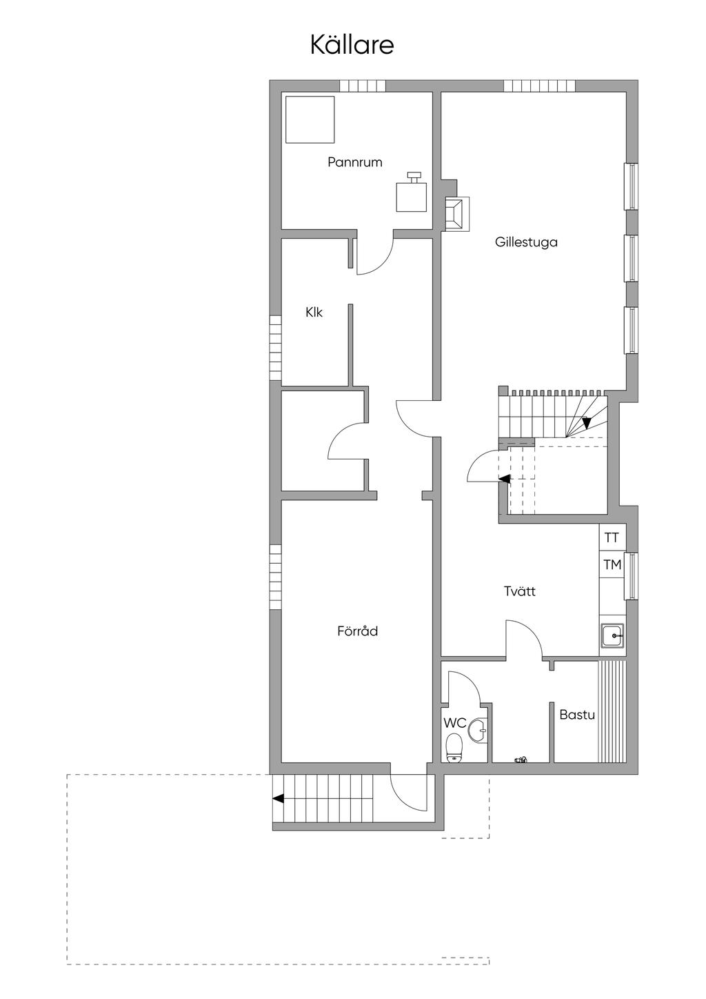 Källarplan