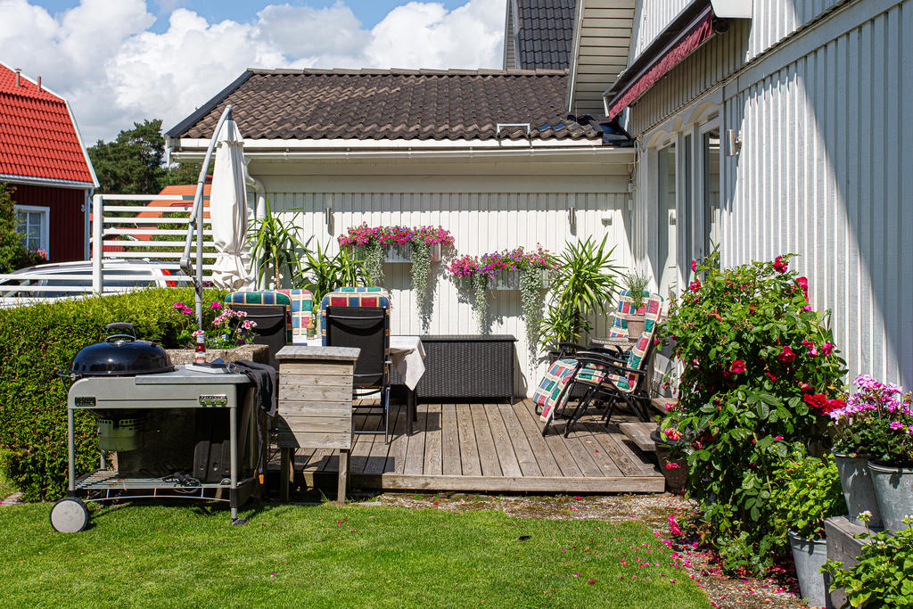Uteplats i sydväst