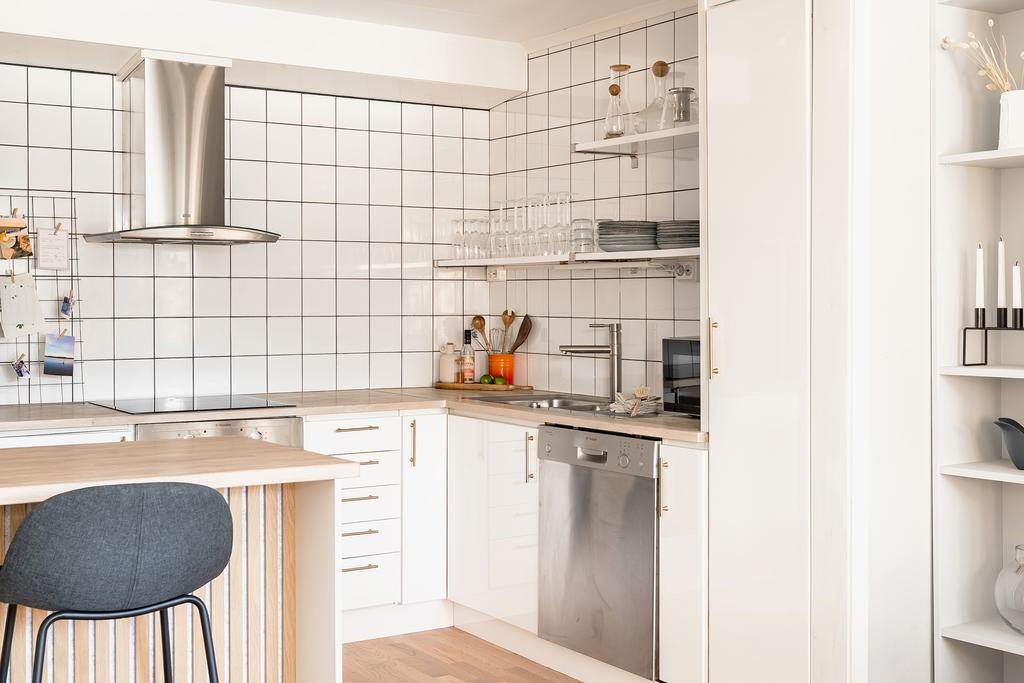 Gott om plats för matlagning