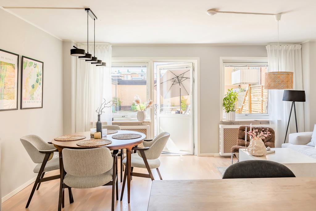 Öppen och ljus planlösning