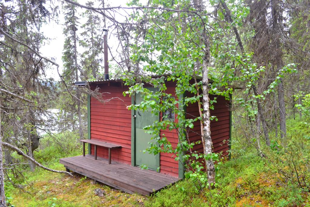 Exteriör bastu