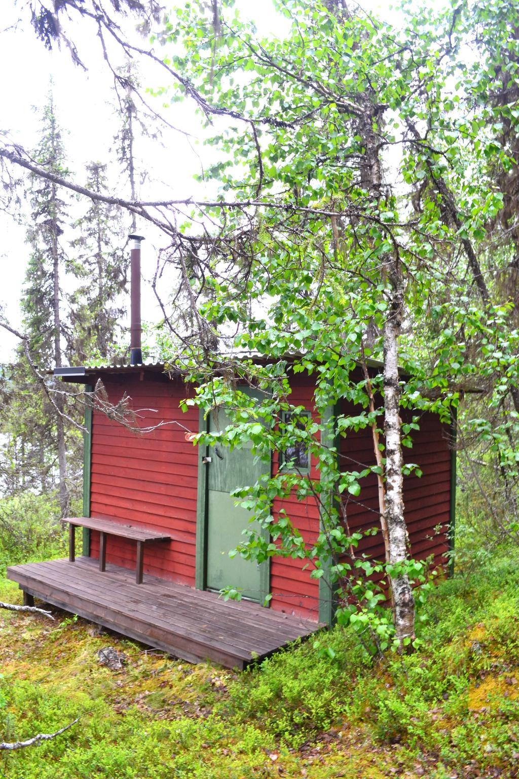 Exteriör bastu