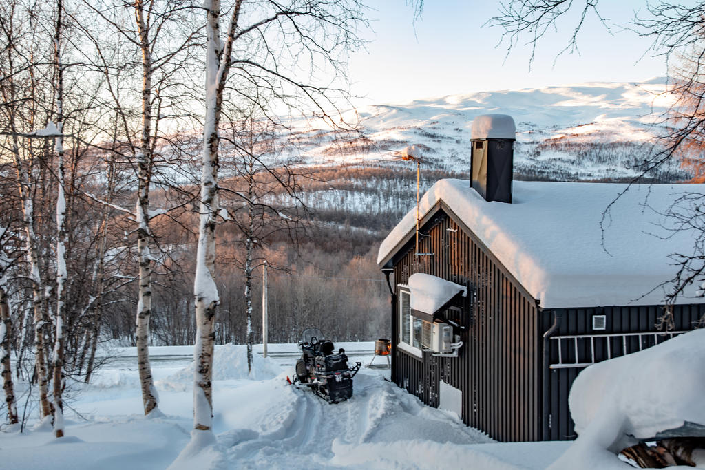 Vy från garage