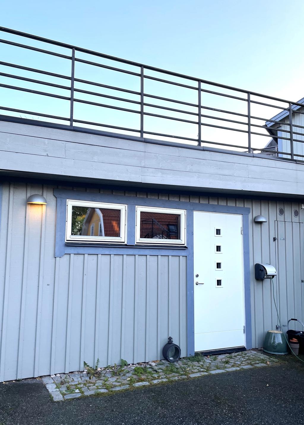 Entré till uthyrningsdelen