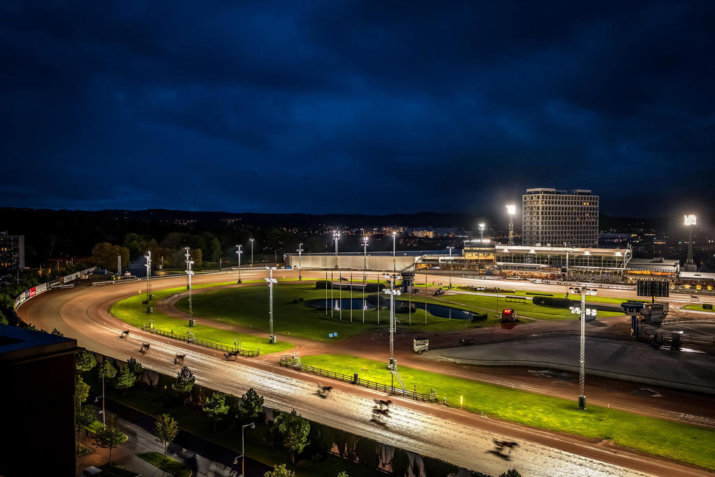 Följ travet från föreningens egna takterass