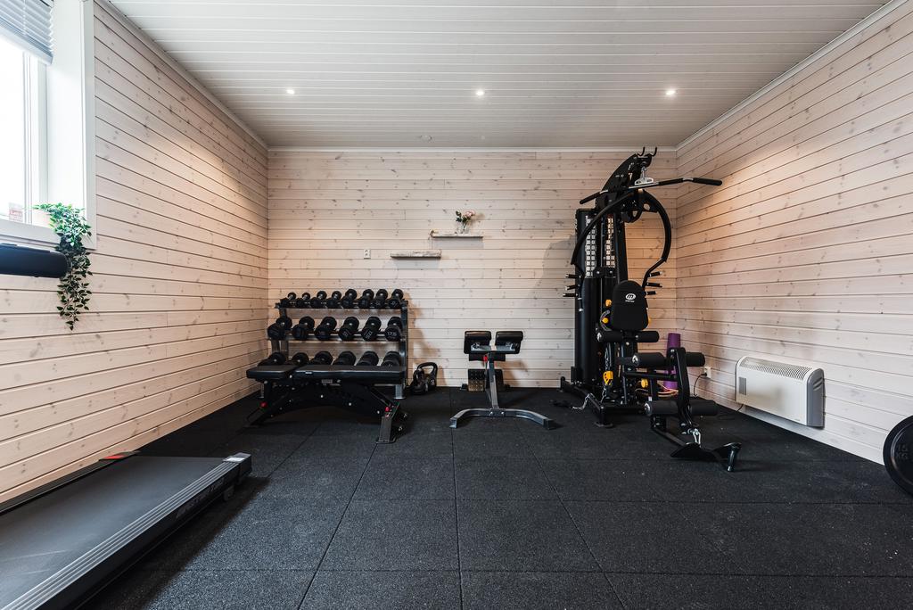 Gym i maskinhall