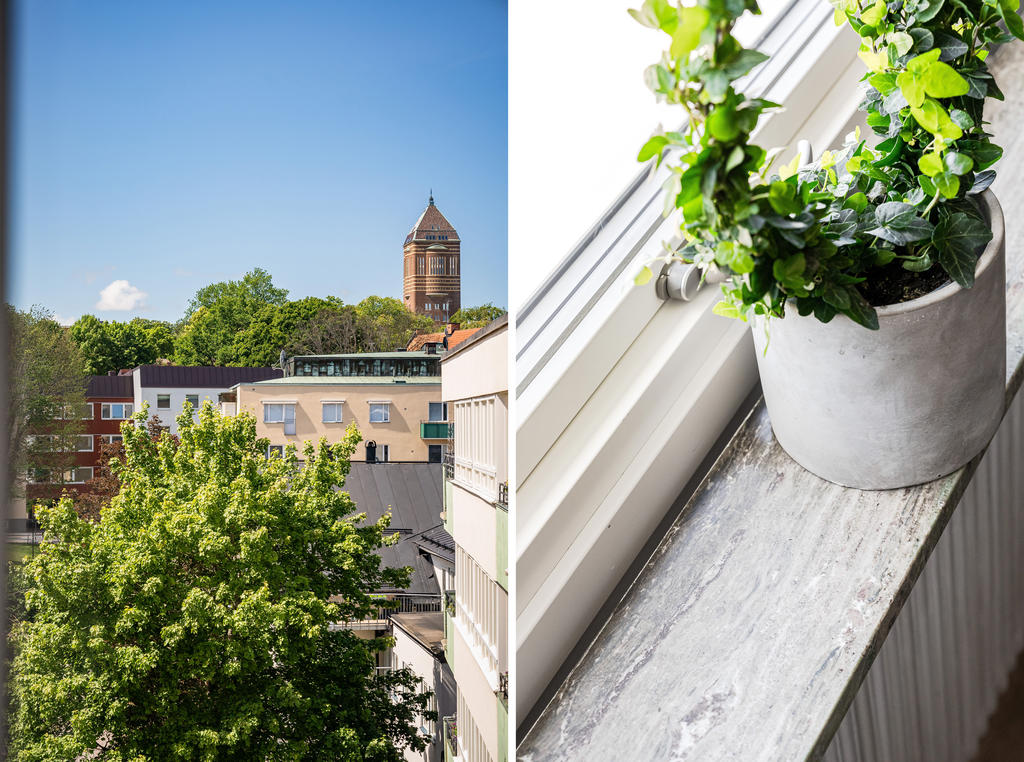 Trevliga vyer från bostaden