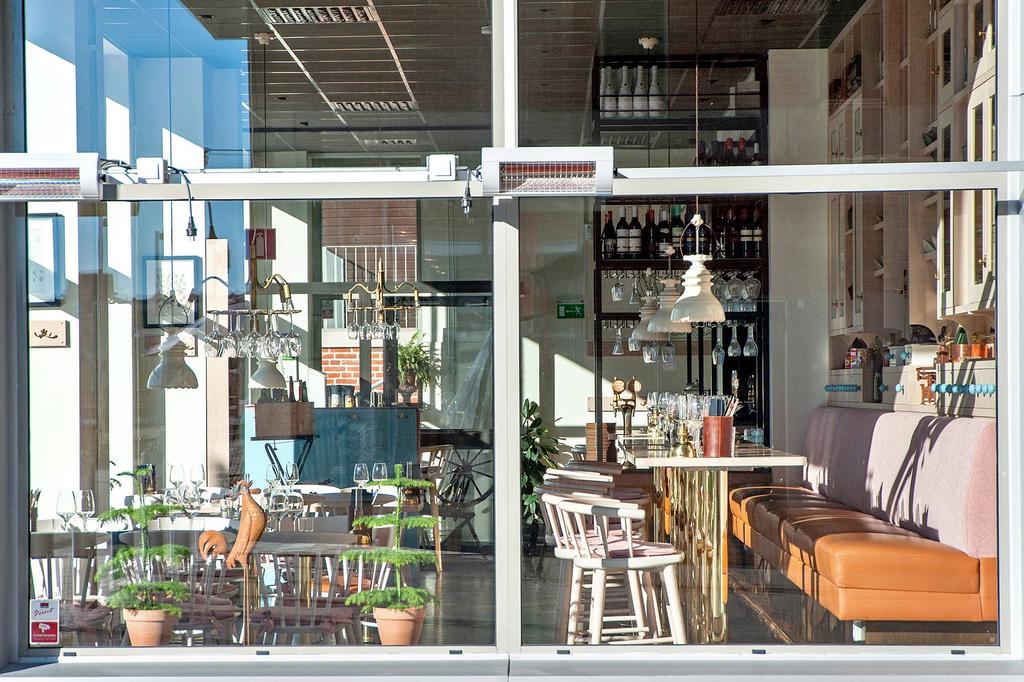 Där det finns flertalet mysiga restauranger och caféer