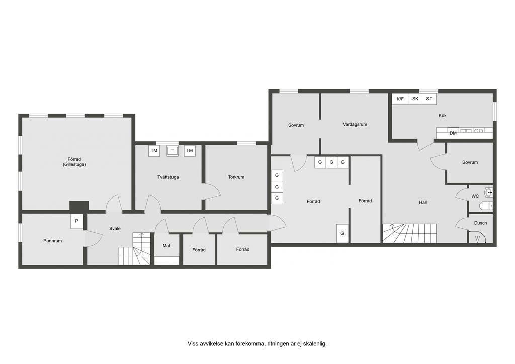 Planritning källarplan