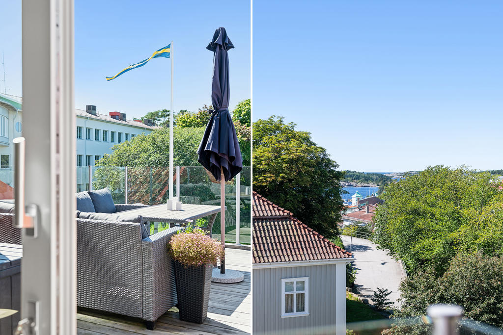 Välkommen till Norra Linnégatan, centralt läge i Strömstad