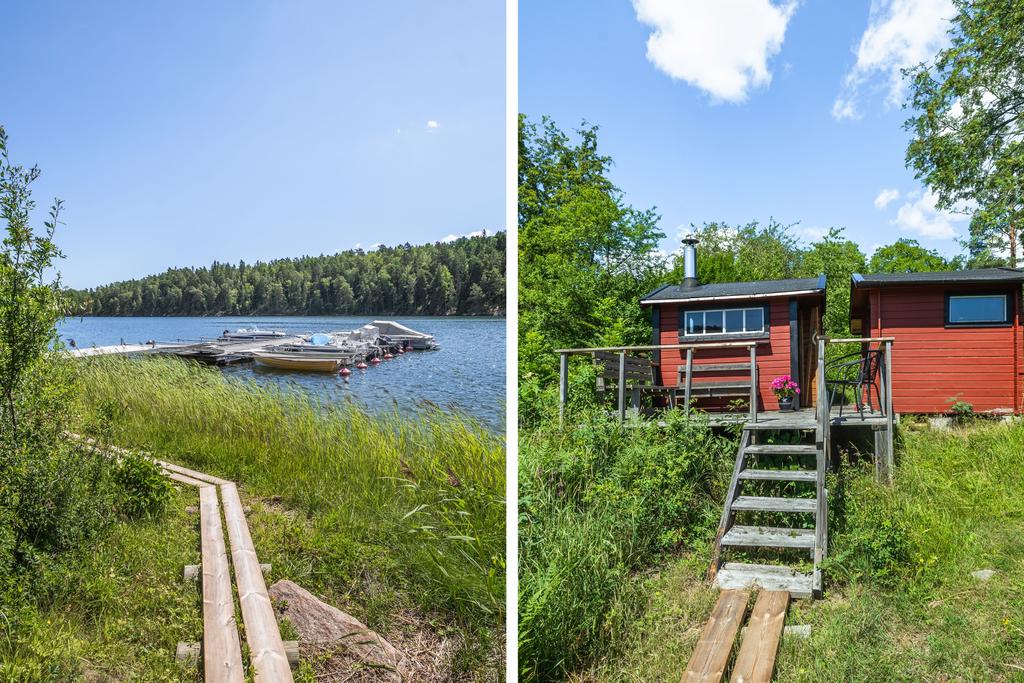 Väsbystrands Samfällighet. Bryggor och Bastu