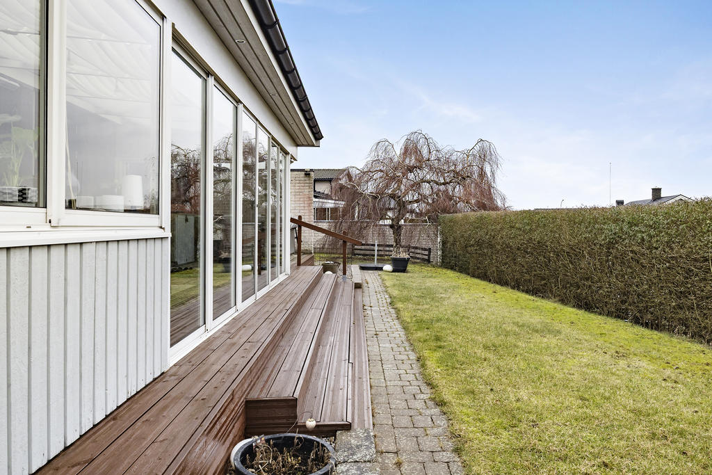 Insynsskyddad trädgård