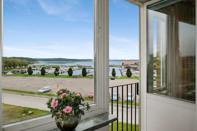 Utsikt ifrån vardagsrummet 