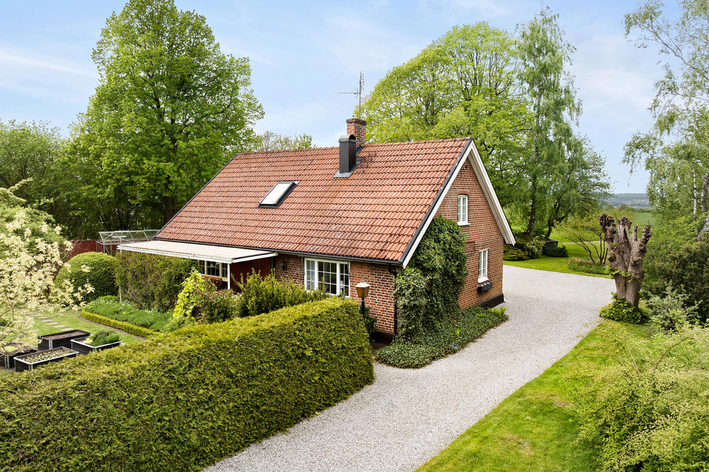 Uppfarten mot huset