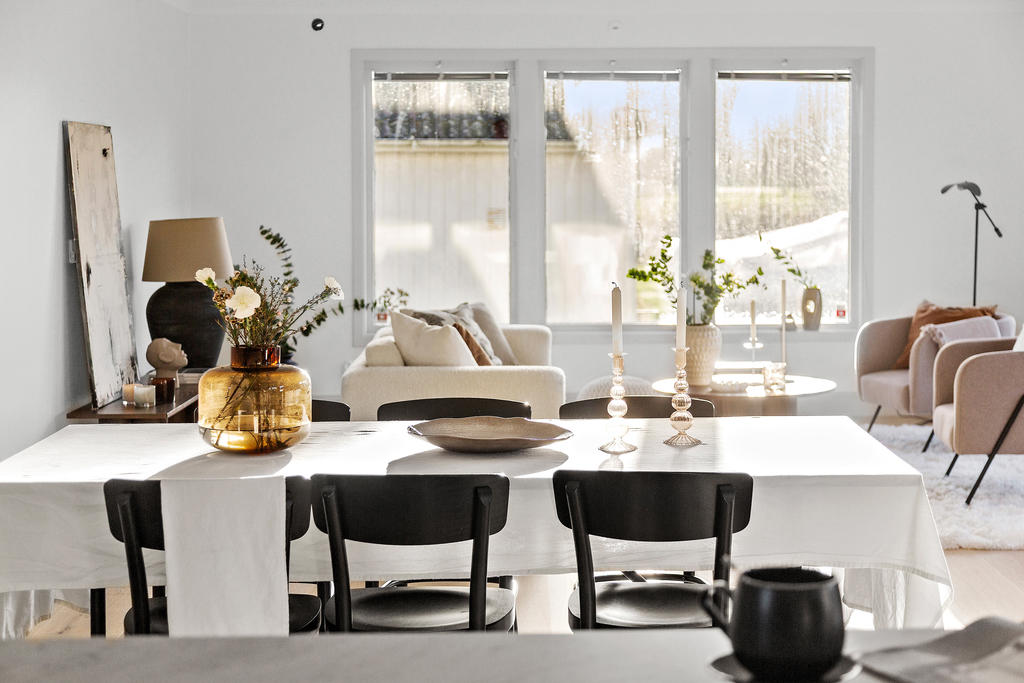 Plats att duka åt flera