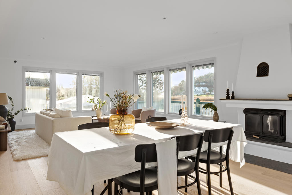 Mysigt med braskamin