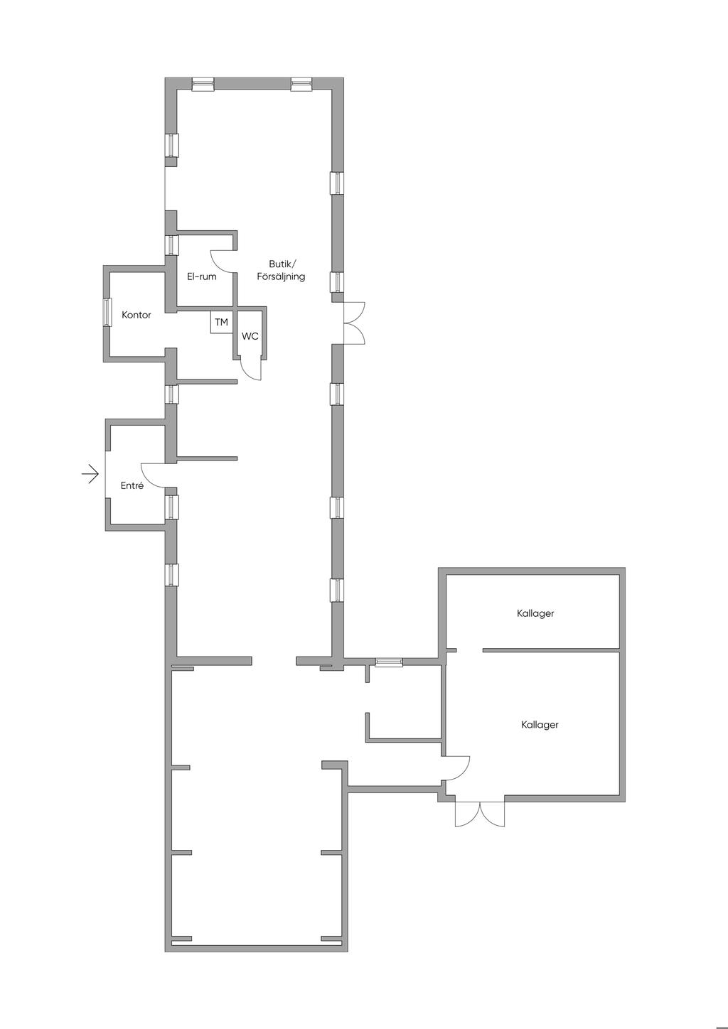Planlösning Balibutiken