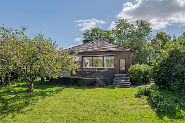Fina huset, baksidan