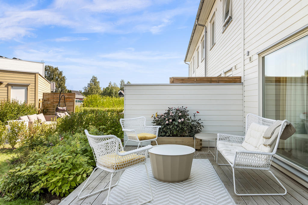 Plats för en fika i skuggan